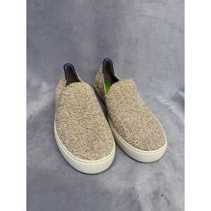 Rothy's Shoes Womens Size 9 Boucle Slip On Flats Washable Sustainable Casual